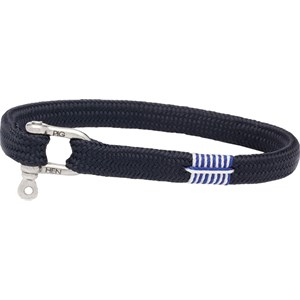 Pig & Hen - Rope Bracelets - Navy | Silver Vicious Vik